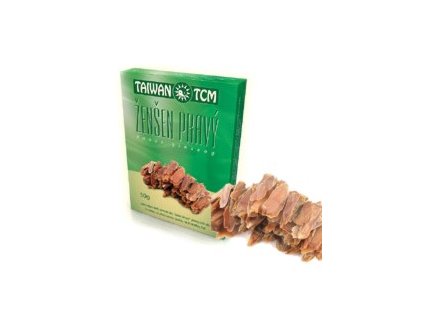 Ženšen TaiwanTCM mladý 3-letý 50 g /zelená