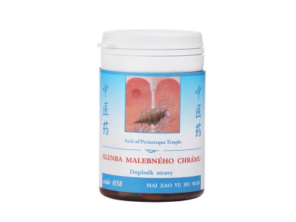 038 Klenba malebného chrámu 100 tab. TCM Herbs