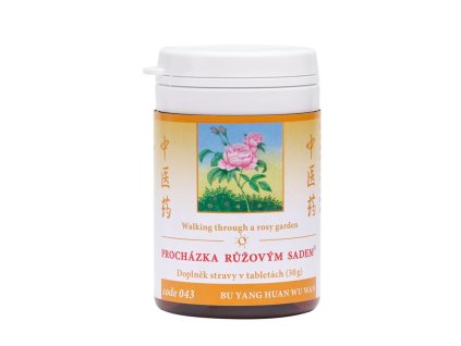 043 Procházka růžovým sadem 100 tab. TCM Herbs