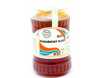 Slad kukuřičný 415 g BIO SUNFOOD