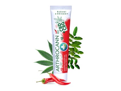 ARTHROCANN gel hřejivý s CBD+CBG 75 ml