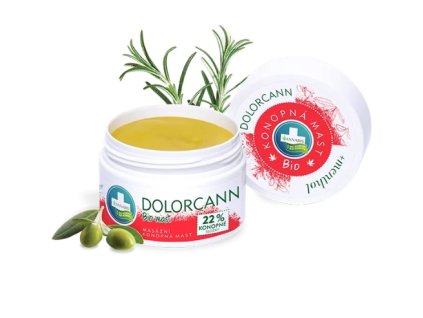 DOLORCANN konopná BIO mast na klouby, šlachy 50 ml
