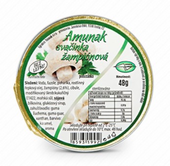 Svačinka žampiónová 120 g AMUNAK