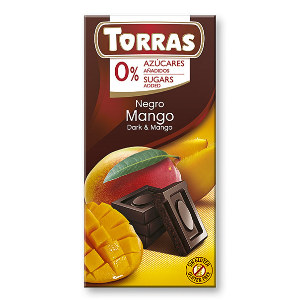 Čokolada s mangem TORRAS 75 g