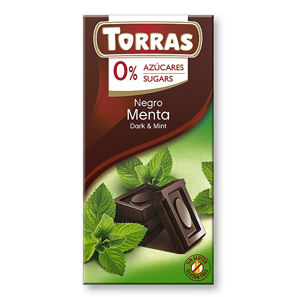 Čokolada s mátou TORRAS 75 g