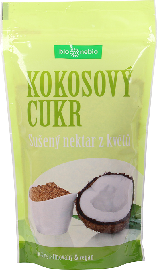 Fotografie Kokosový cukr bio*nebio 300 g BIO