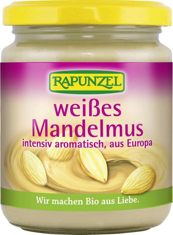 Fotografie Rapunzel Bio pasta z nepražených mandlí Evropa 100% 250 g A132:z59570