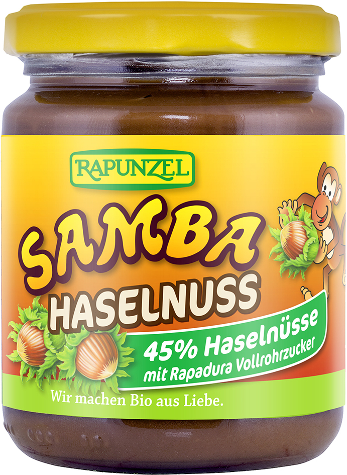 SAMBA oříšková pomazánka RAPUNZEL 250 g BIO