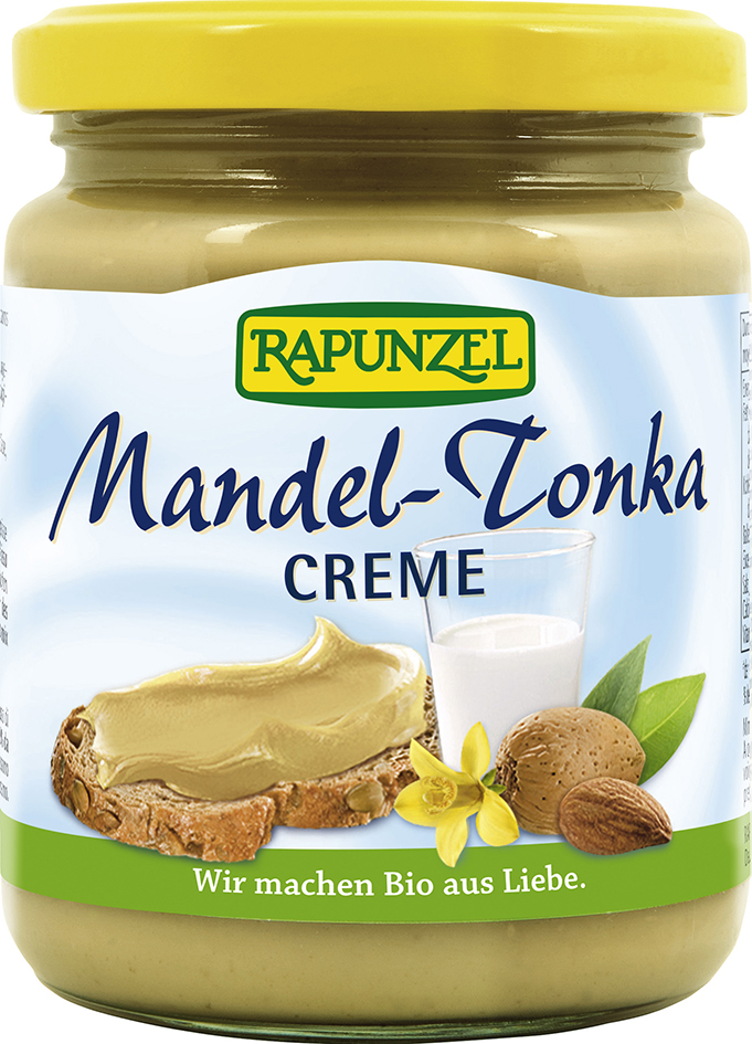 Pomazánka MANDLE TONKA RAPUNZEL 250 g BIO