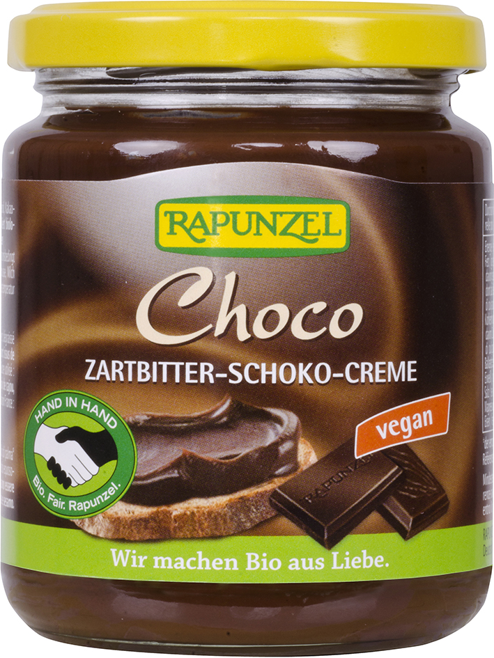 CHOCO čokoládová pomazánka RAPUNZEL 250 g BIO