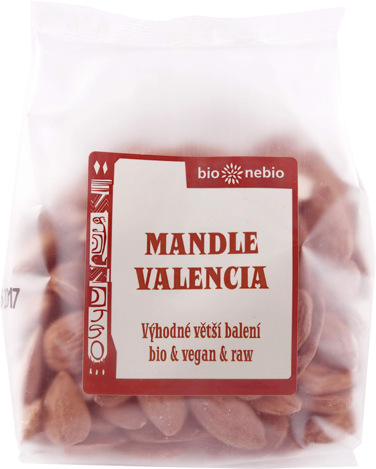 Mandle VALENCIA bio*nebio 200 g BIO