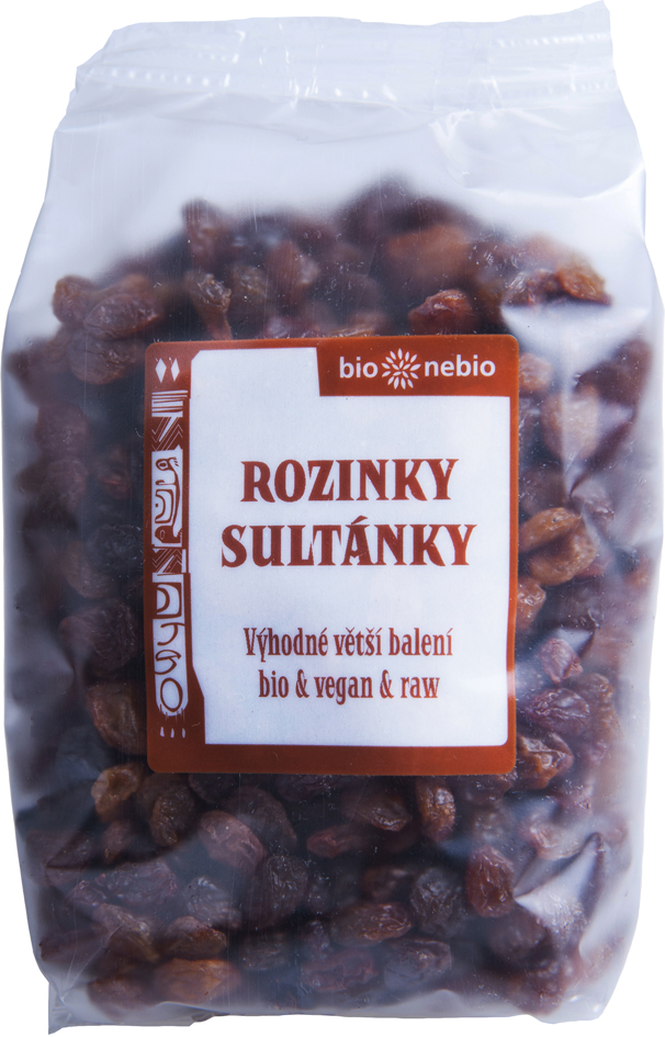 Rozinky sultánky bio*nebio 400 g BIO