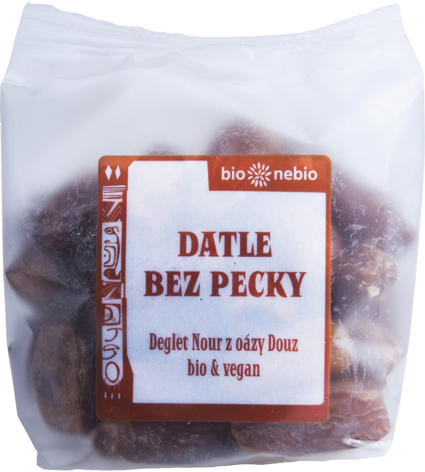 Sušené datle Tunisko bez pecky bio*nebio 200 g BIO