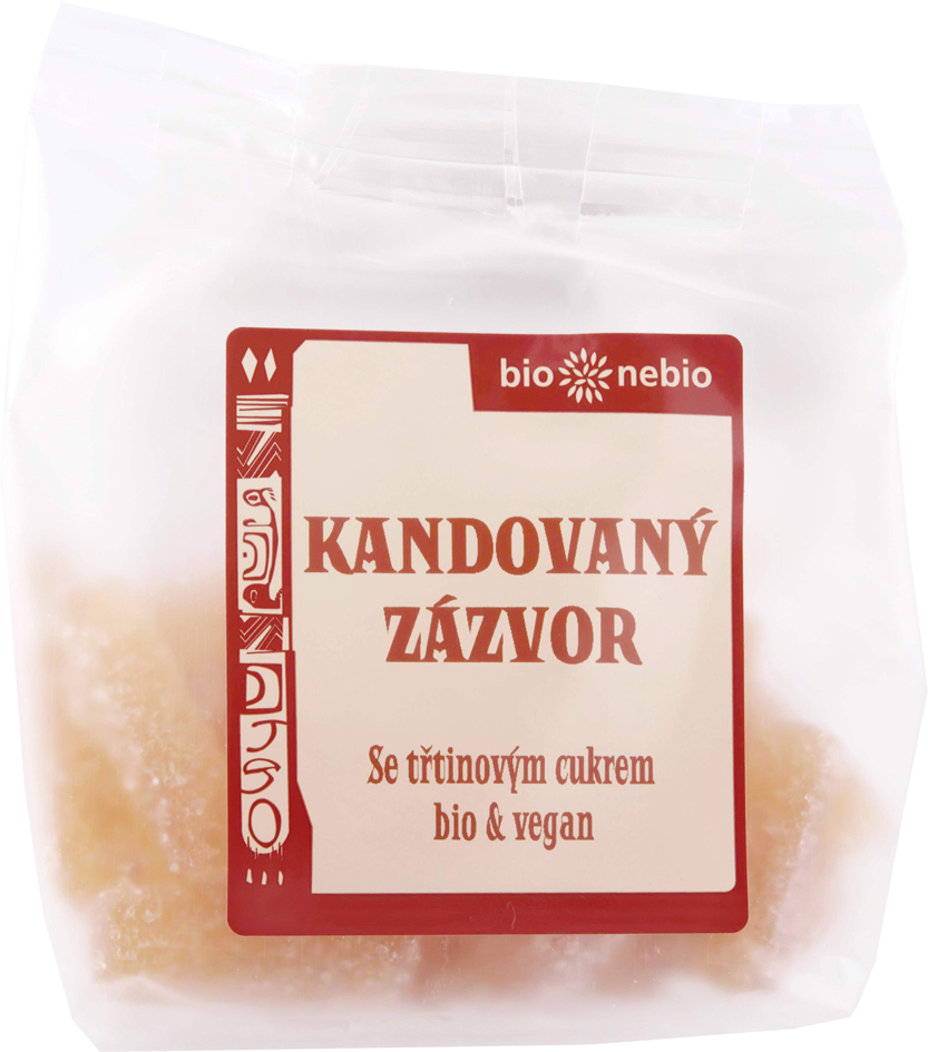 Fotografie Kandovaný zázvor bio*nebio 100 g BIO