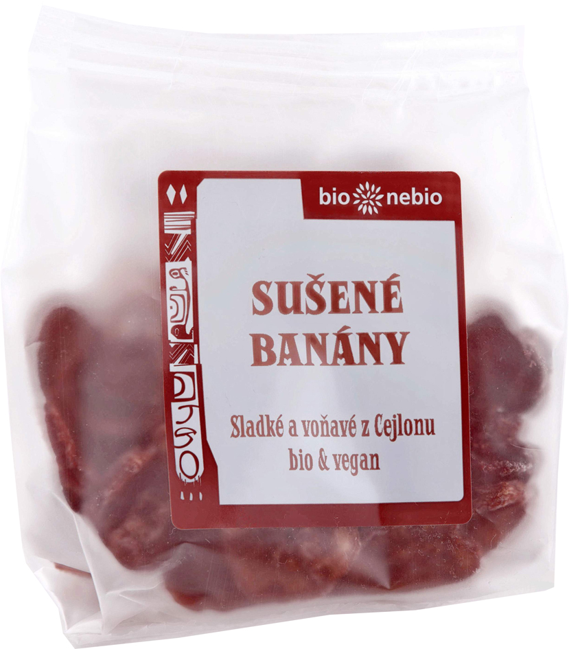 Sušené banány plátky bio*nebio 100 g BIO