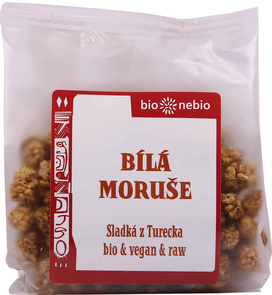 Sušená moruše bílá bio*nebio 100 g BIO