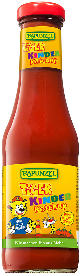 Dětský kečup TYGR RAPUNZEL 450 ml BIO
