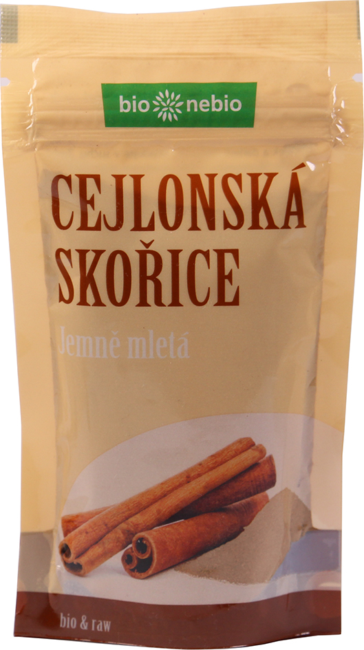 Cejlonská skořice mletá sáček bio*nebio 50 g BIO