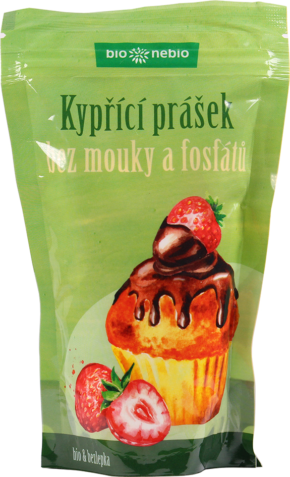 Kypřící prášek z vinného kamene bio*nebio 150 g BIO