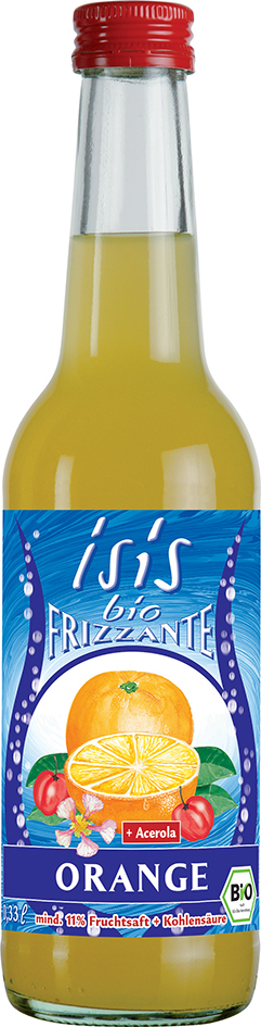 Fotografie Isis limonáda Pomeranč 0,33 l BIO