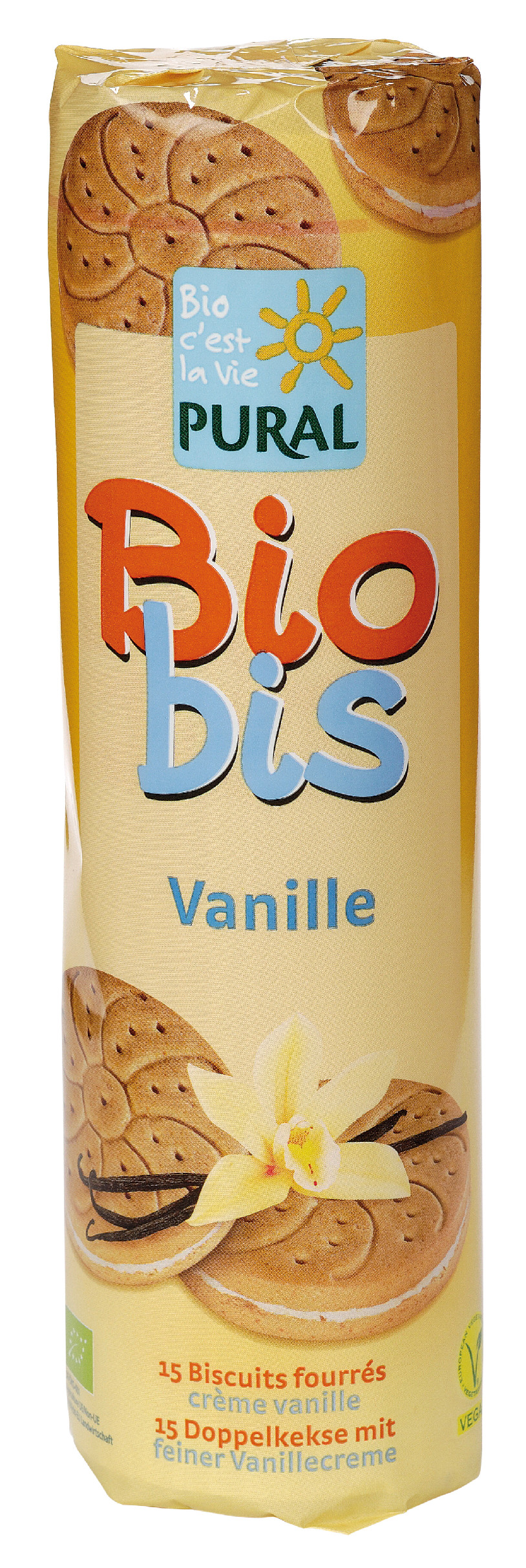 Fotografie Pural BioBis 300 g vanilkové BIO VEGAN