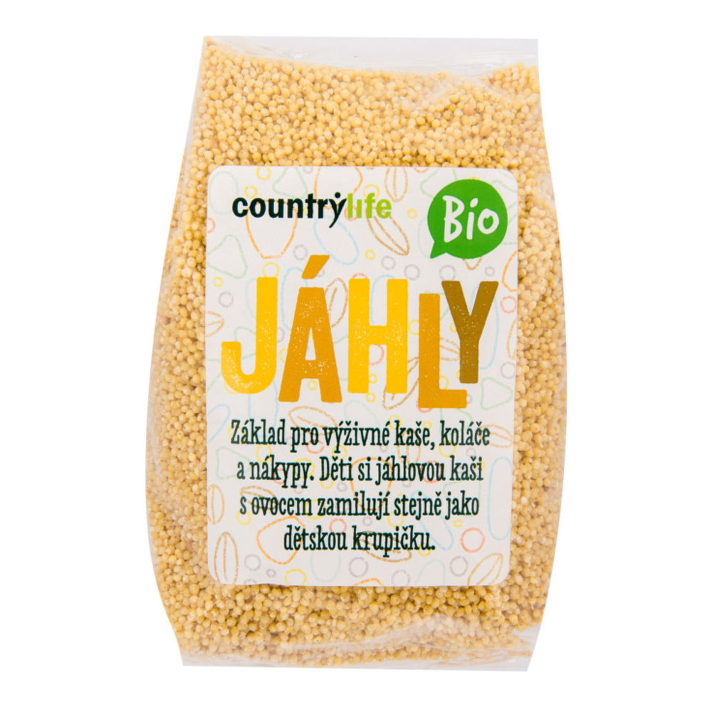 Fotografie Country Life Bio Jáhly 500 g A132:z4740