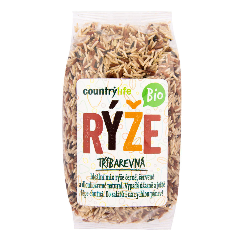 Rýže tříbarevná COUNTRY LIFE BIO 500 g