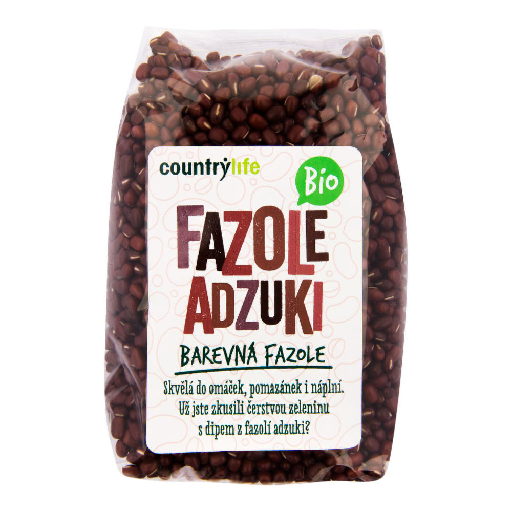 Fazole adzuki COUNTRY LIFE BIO 500 g