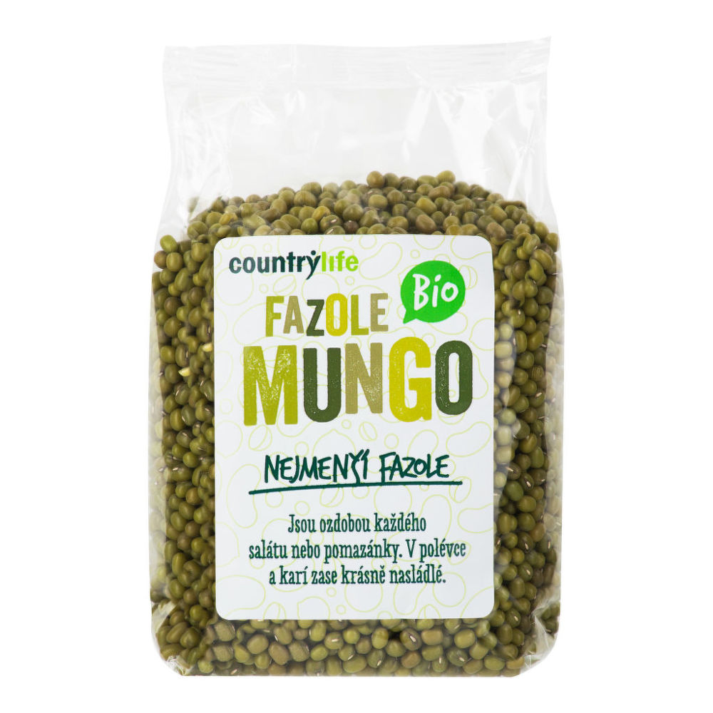 Fotografie Fazole mungo COUNTRY LIFE BIO 500 g