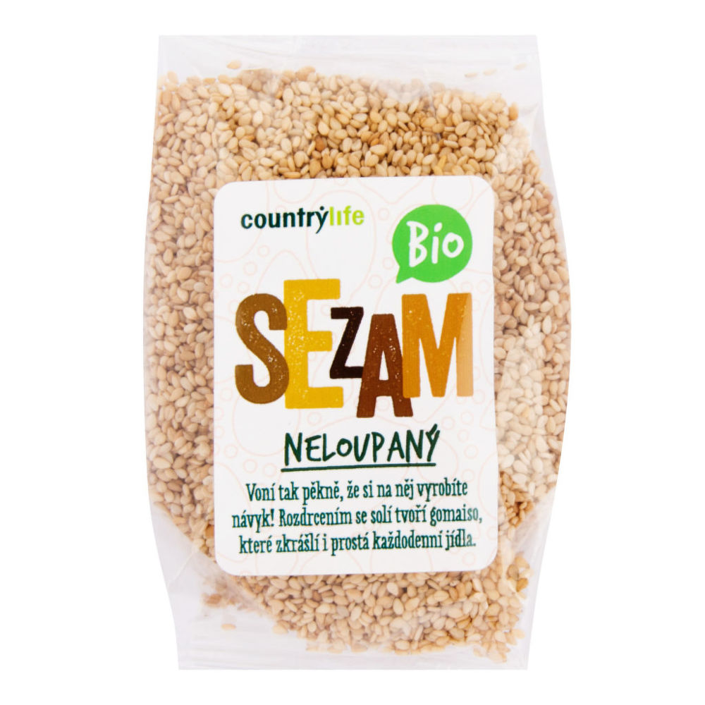 Sezam neloupaný COUNTRY LIFE BIO 100 g