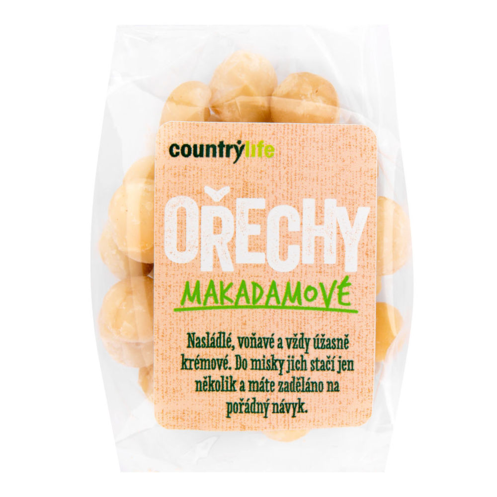 Makadamové ořechy COUNTRY LIFE 80 g