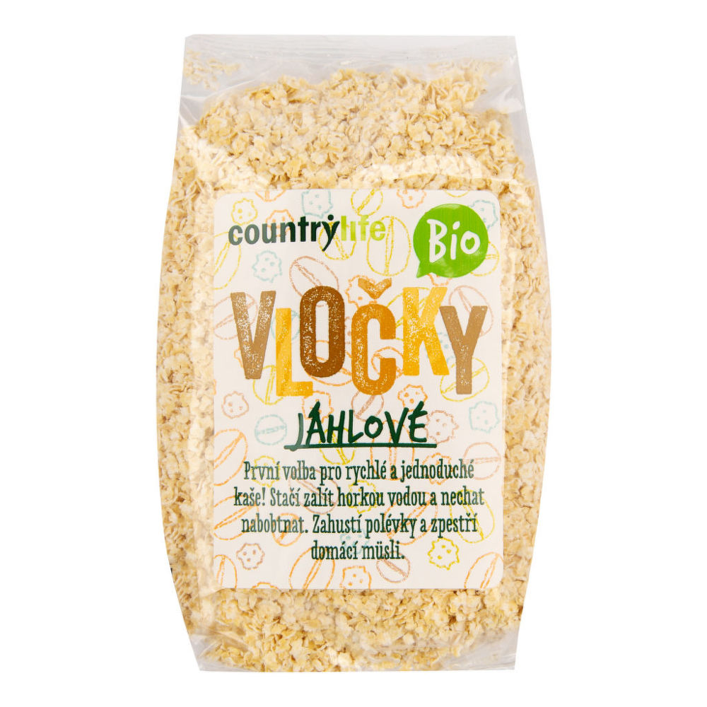 Vločky jáhlové COUNTRY LIFE BIO 250 g