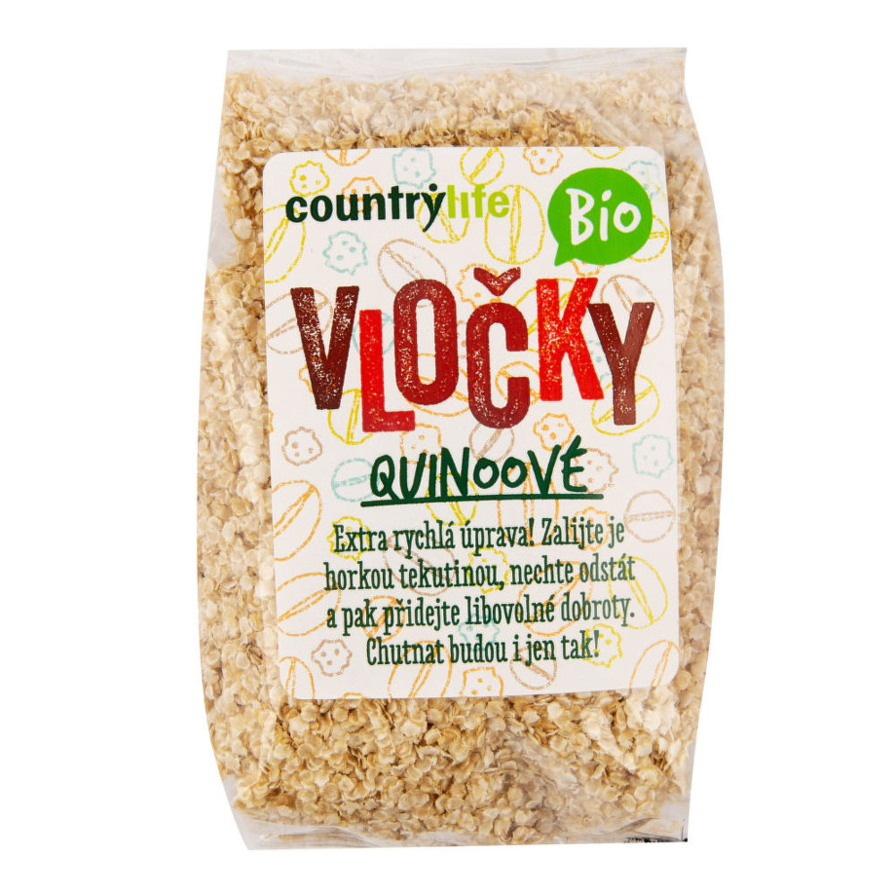 Vločky quinoové COUNTRY LIFE BIO 250 g