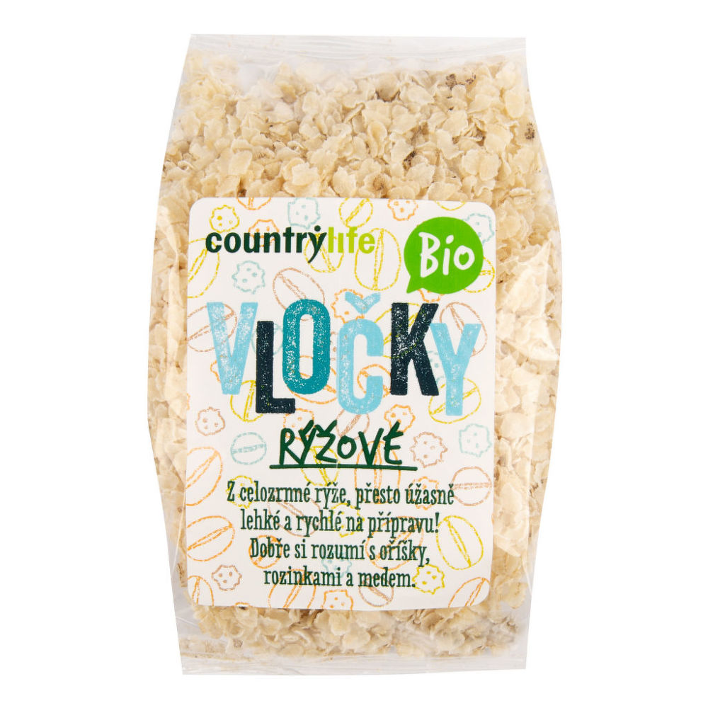 Vločky rýžové COUNTRY LIFE BIO 250 g