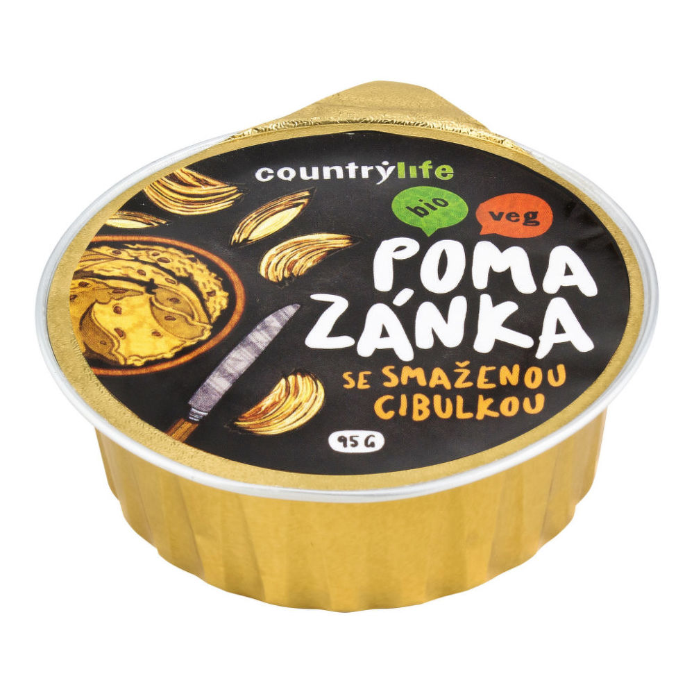 Pomazánka se smaženou cibulkou COUNTRY LIFE BIO 95 g