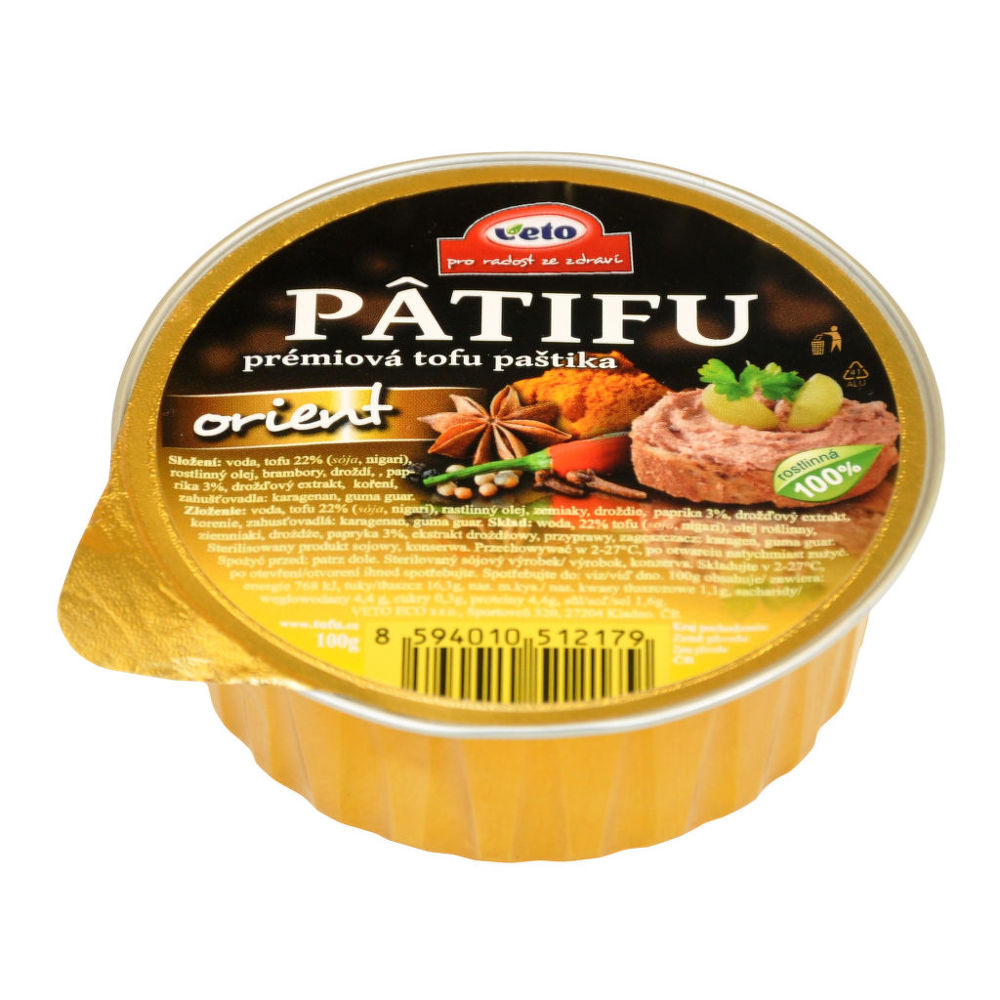 Paštika PATIFU orient VETO ECO 100 g