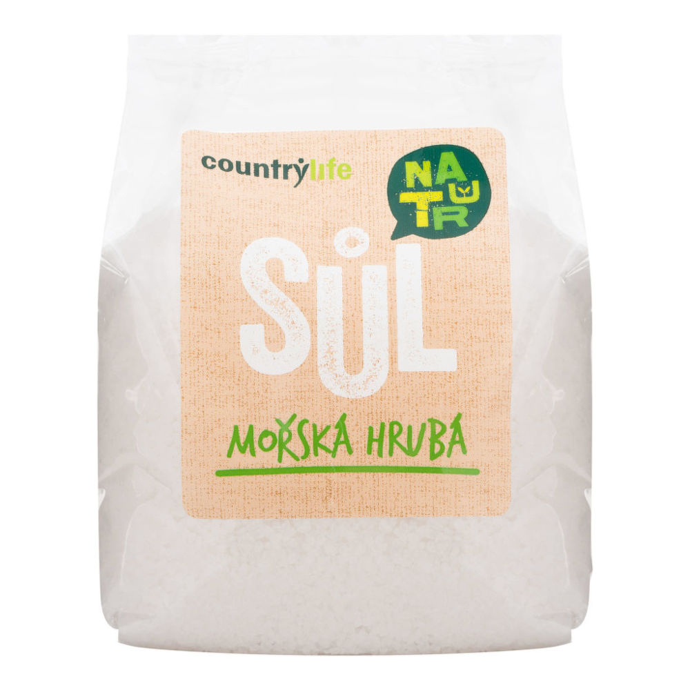 Sůl mořská hrubá COUNTRY LIFE 1 kg