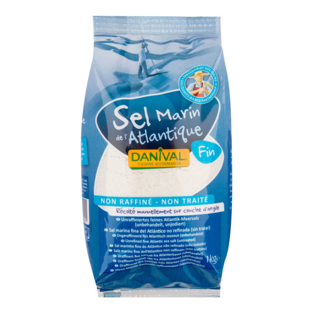 Sůl mořská jemná DANIVAL 1 kg
