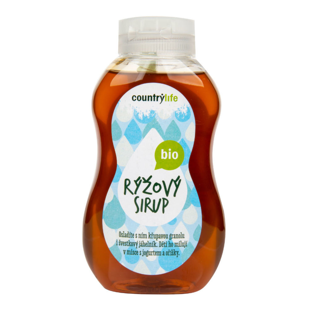 Fotografie Sirup rýžový COUNTRY LIFE BIO 250 ml