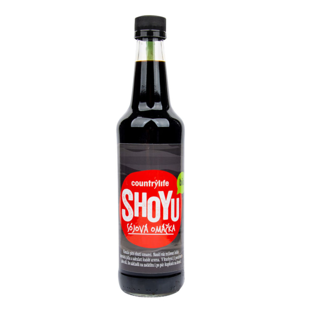 Shoyu sójová omáčka COUNTRY LIFE BIO 500 ml