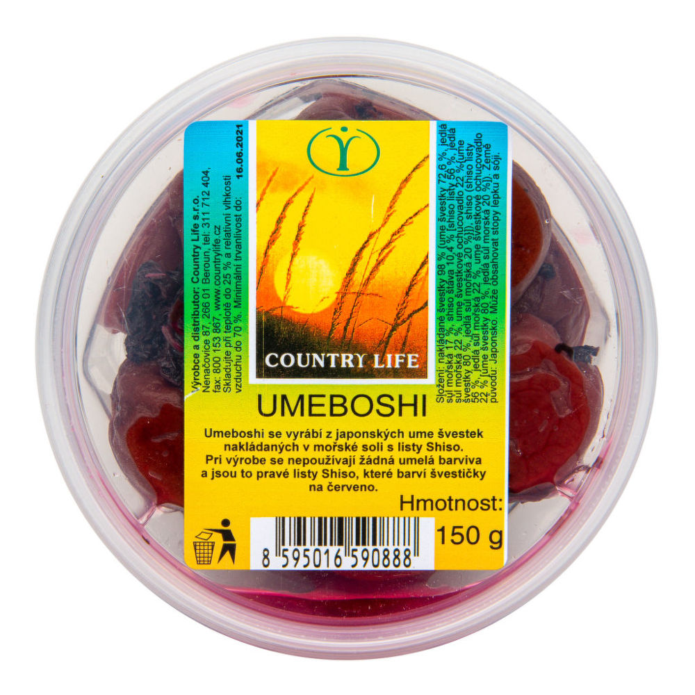 Umeboshi COUNTRY LIFE 150 g