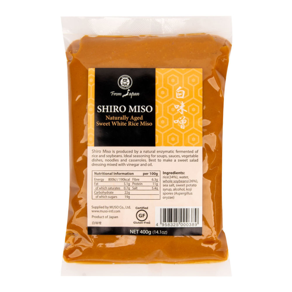 Miso shiro bílá rýže MUSO 400 g