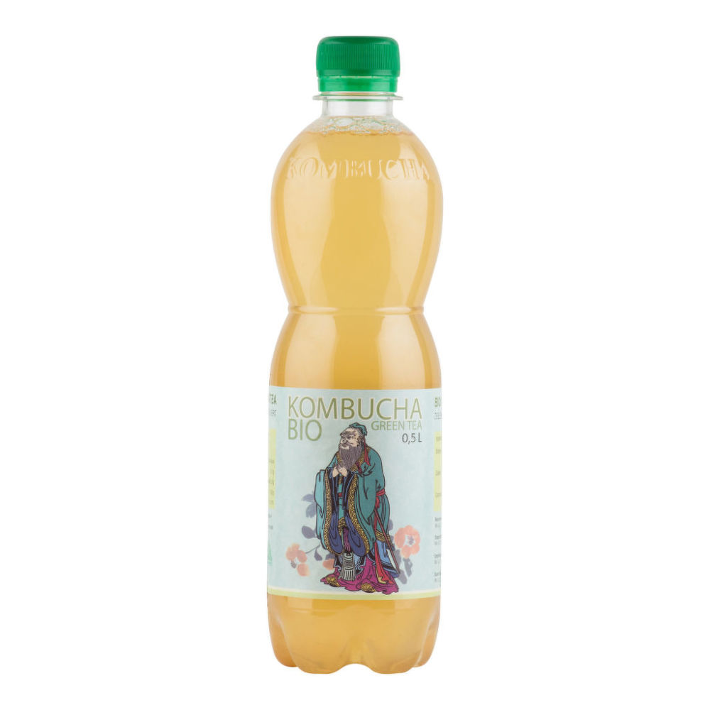 Kombucha green tea STEVIKOM BIO 500 ml