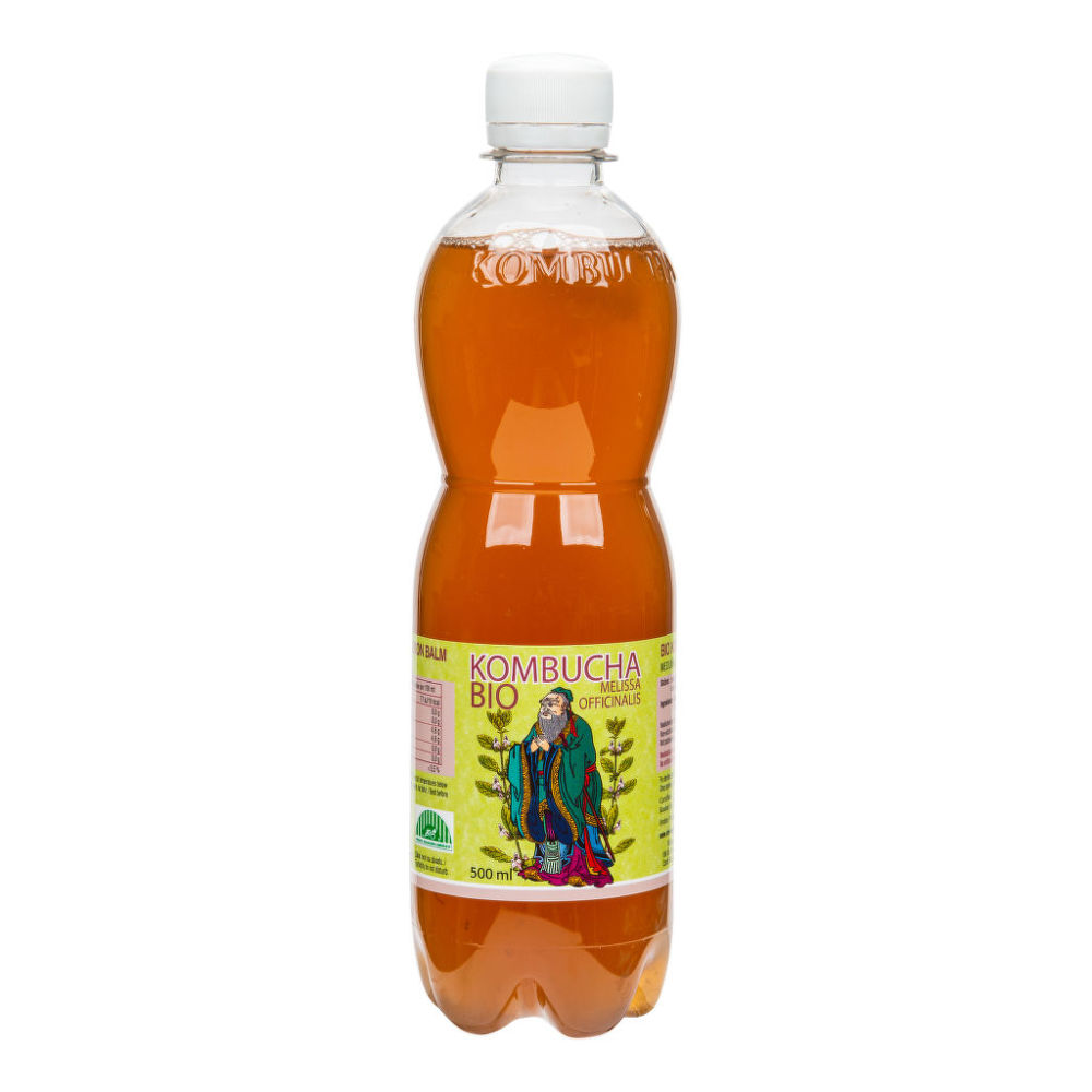 Fotografie Kombucha meduňka STEVIKOM BIO 500 ml