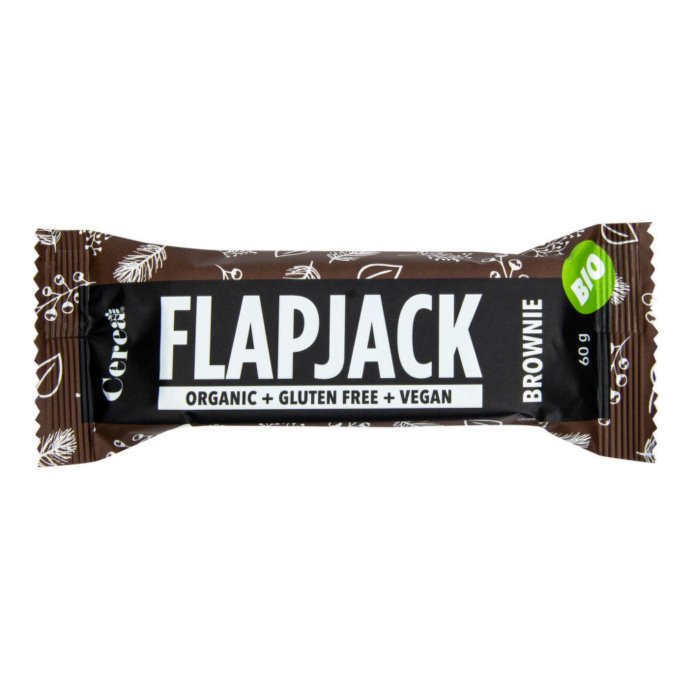 Fotografie Flapjack bezlepkový brownie CEREA BIO 60 g