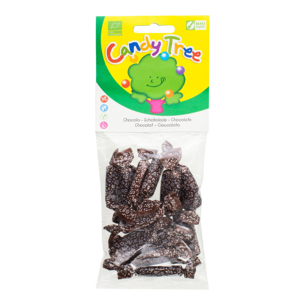 Karamely kakaové bezlepkové CANDY TREE BIO 75 g