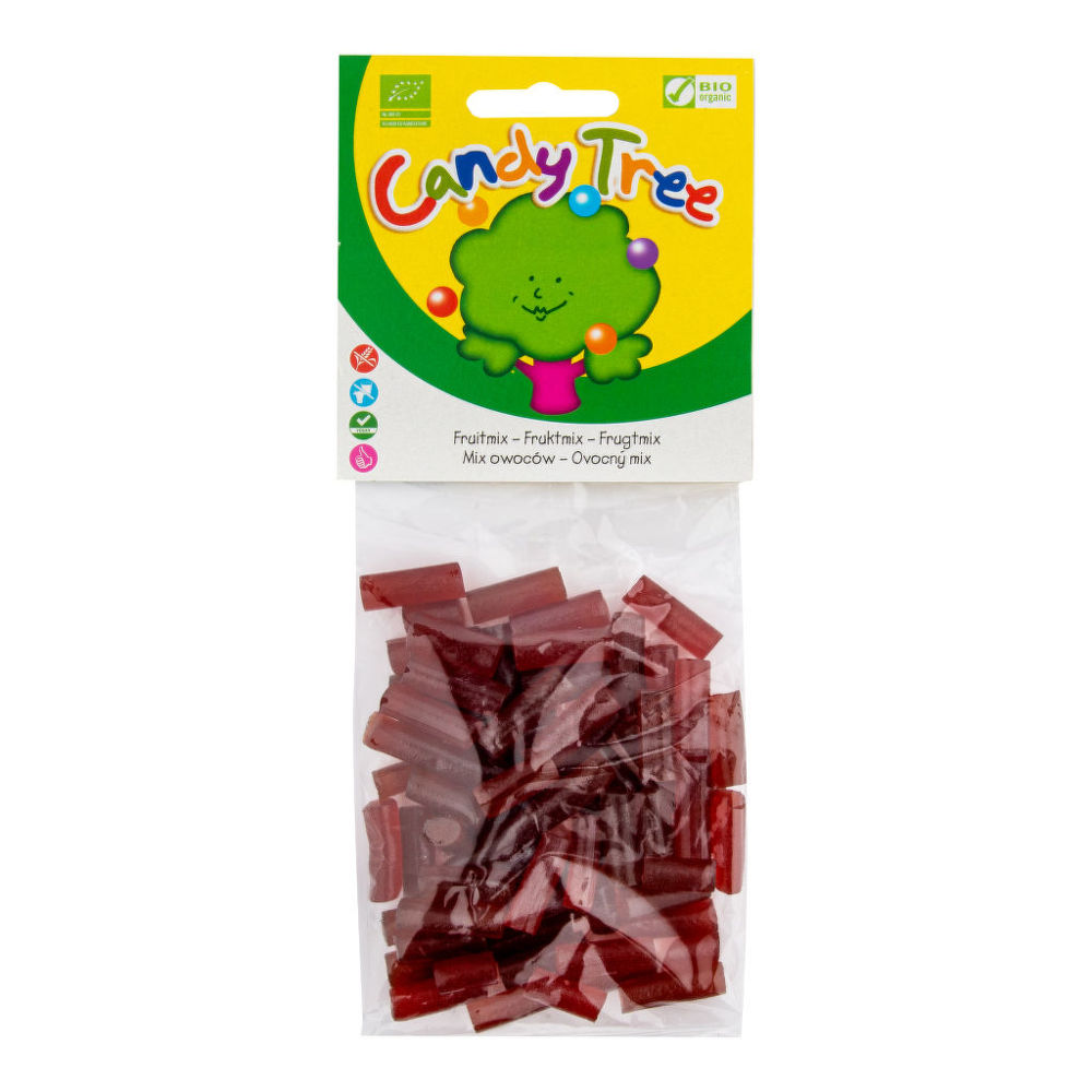 Fotografie Kousky s příchutí ovoce CANDY TREE BIO 100 g