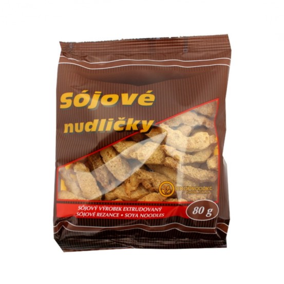 Fotografie Sójové nudličky 80 g EKOPRODUKT