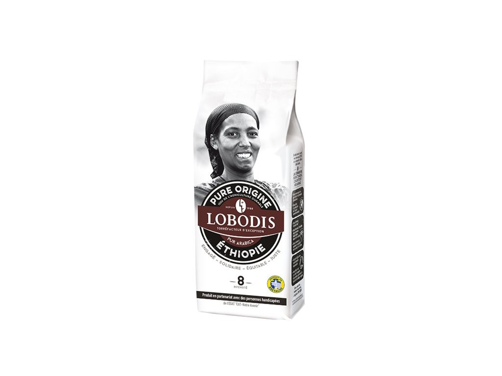 Káva mletá BIO z Etiopie 250 g LOBODIS