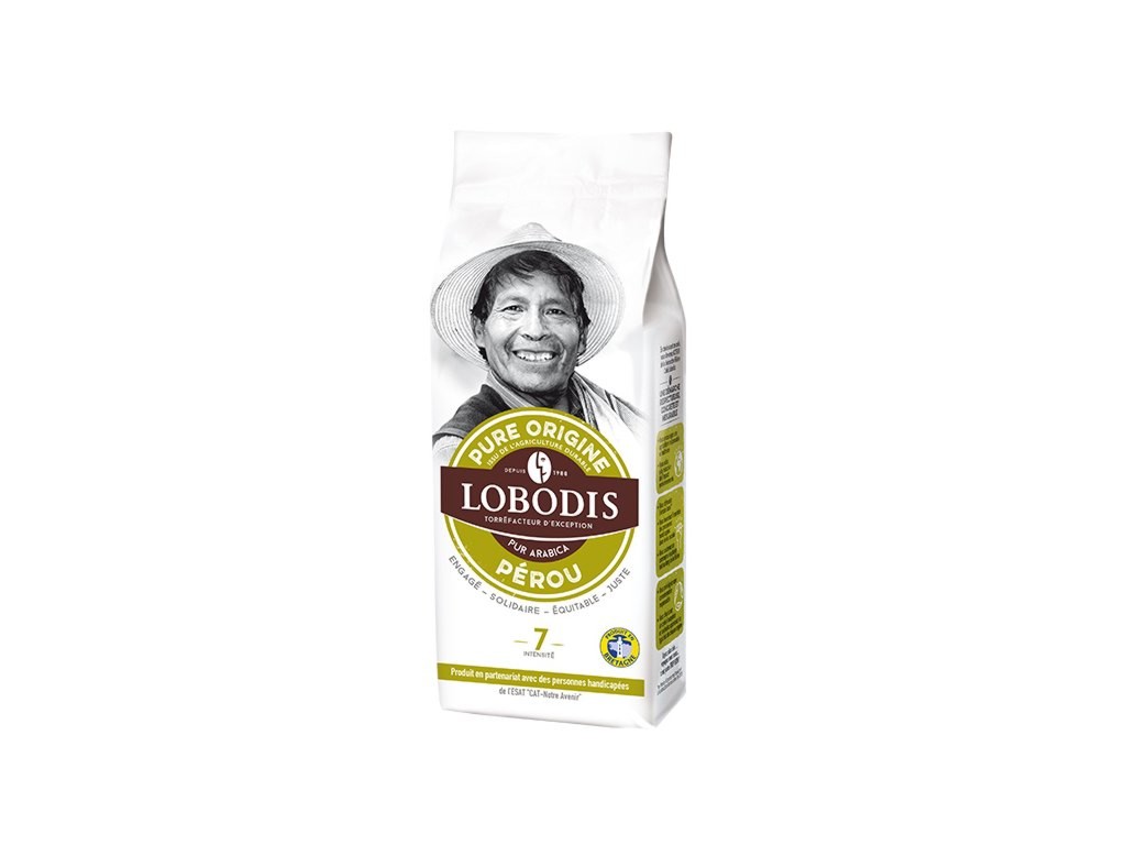 Káva mletá z Peru 250 g LOBODIS
